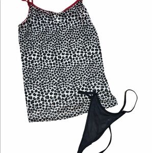 Cheetah/ Leopard print Lingerie set size xsmall